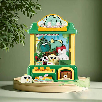 Дитячий ігровий автомат хапайка інтерактивна іграшка розвиває координацію електронне табло мелодії жетони