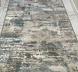 Ковролін/доріжка сіра під мармур на латексній антислизькій основі  EPIC 22093320320 P13 gel, фото 2