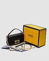 💎 Fendi Bag 19 х 11 х 5 см, фото 3
