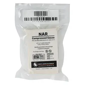 Бинт для тампонади NAR Compressed Gauze, 30-0052