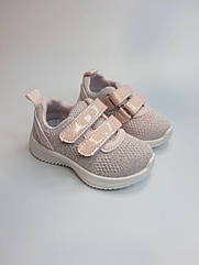 Кросівки для дівчинки Apawwa 2404 pink рожеві р.21-25