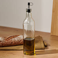 Пляшка для олії скляна з дозатором, 500мл (Ємність для олії та соусів)