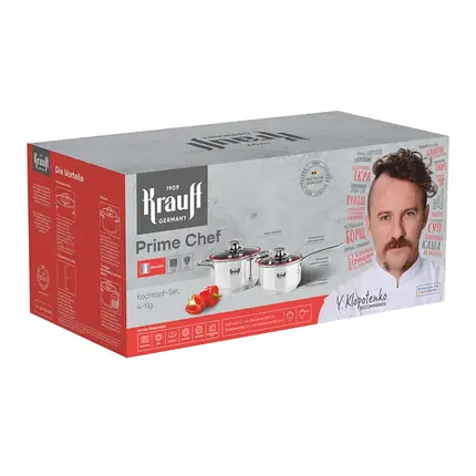 Набір посуду Krauff Smart Chef 4 предмети (26-238-069), фото 2