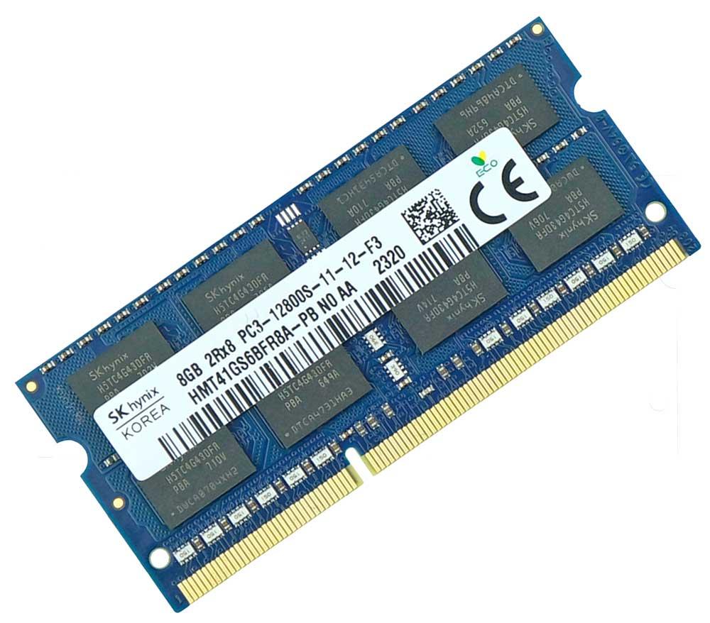 Оперативна пам'ять DDR3 1600 8GB PC3-12800s для ноутбука SODIMM SK hynix HMT41GS6BFR8A