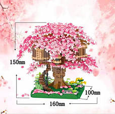 Конструктор Cherry Blossoms "Вишневе дерево Бонсай" на 2008 деталей, фото 3