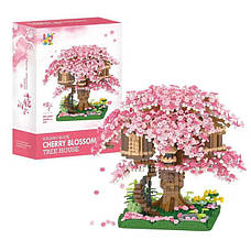 Конструктор Cherry Blossoms "Вишневе дерево Бонсай" на 2008 деталей, фото 4