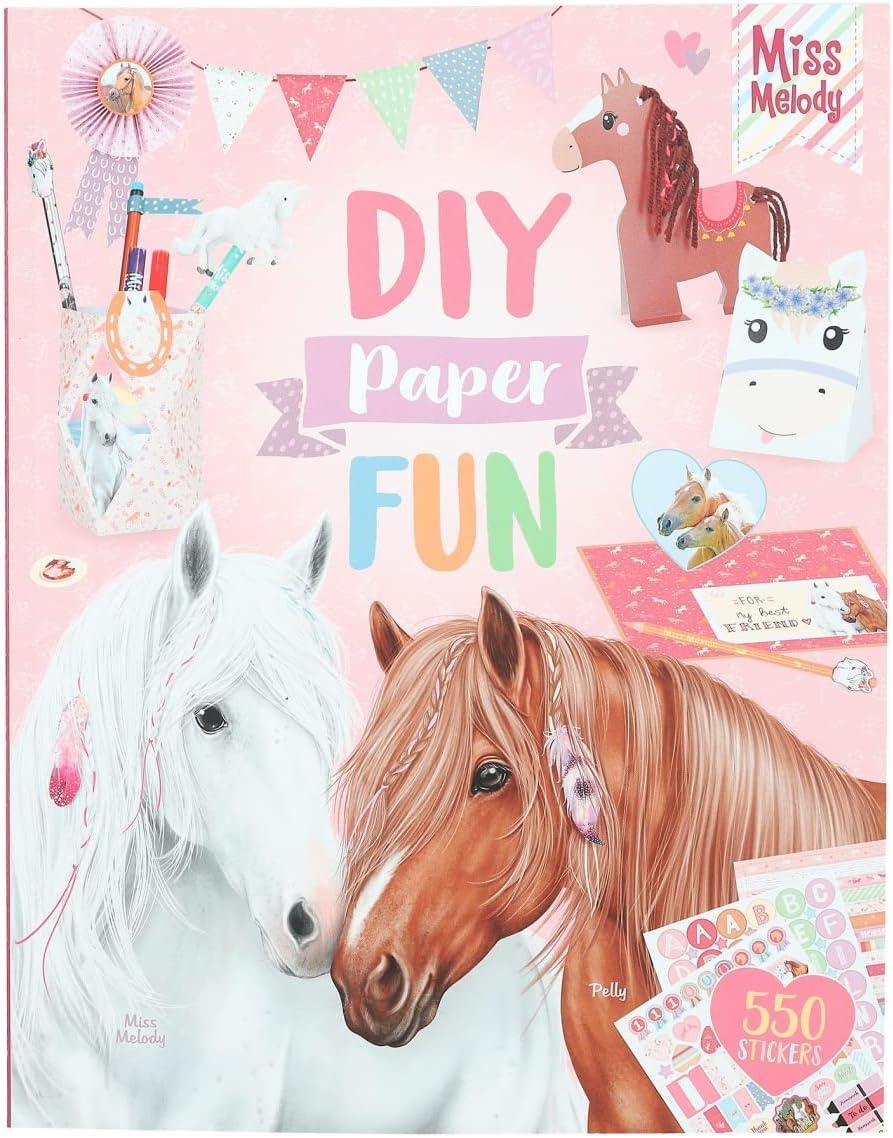ТОP Model Набір для творчості з паперу DIY Paper Fun Book Miss Melody 12121