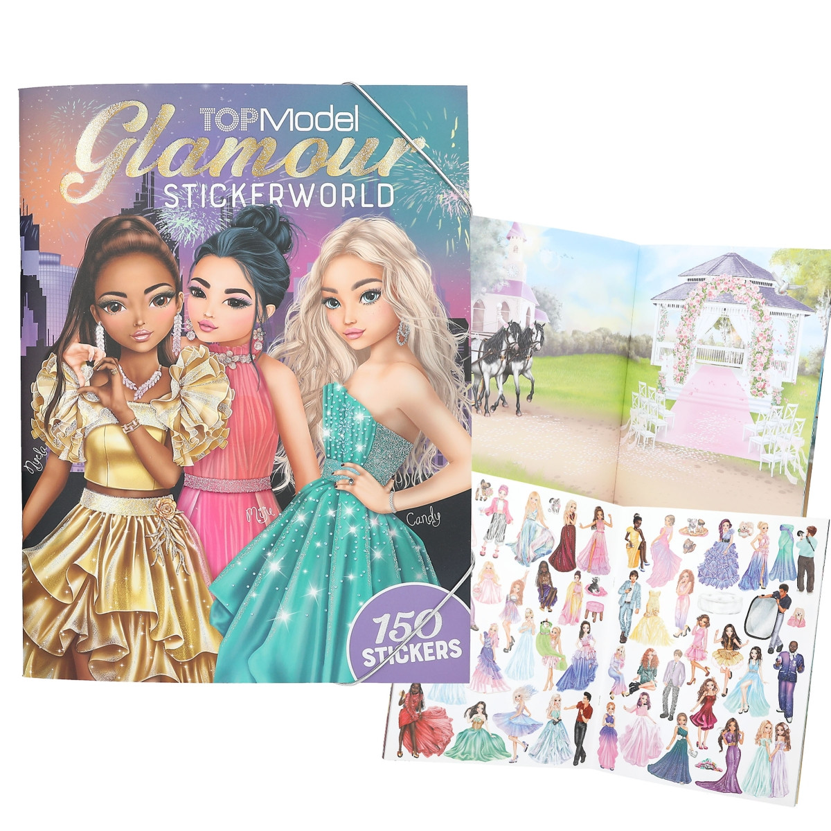 TOP Model стікербук Glamour 13232