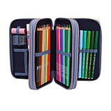 ТОР Model потрійний пенал з наповненням та LED підсвічуванням WOLF 13150, фото 4