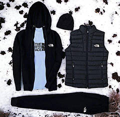 Комплект The North Face Костюм на флісі з жилеткой