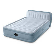 Intex 64450 надувне ліжко (152х236х86/46 см) з вбудованим електронасосом