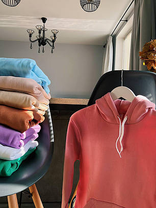 ФЛІС Худі Рожевий Baza, фото 1