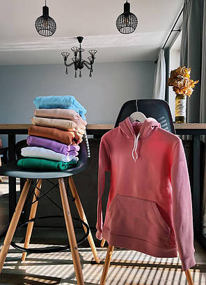 ФЛІС Худі Рожевий Baza, фото 2