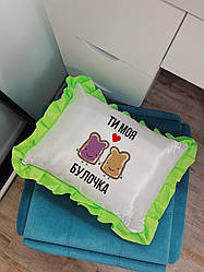 Подушка з рюшами 150 грн (Натирання)