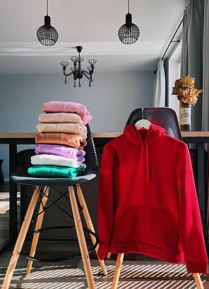 Фліс Худі Червоний Baza, фото 2