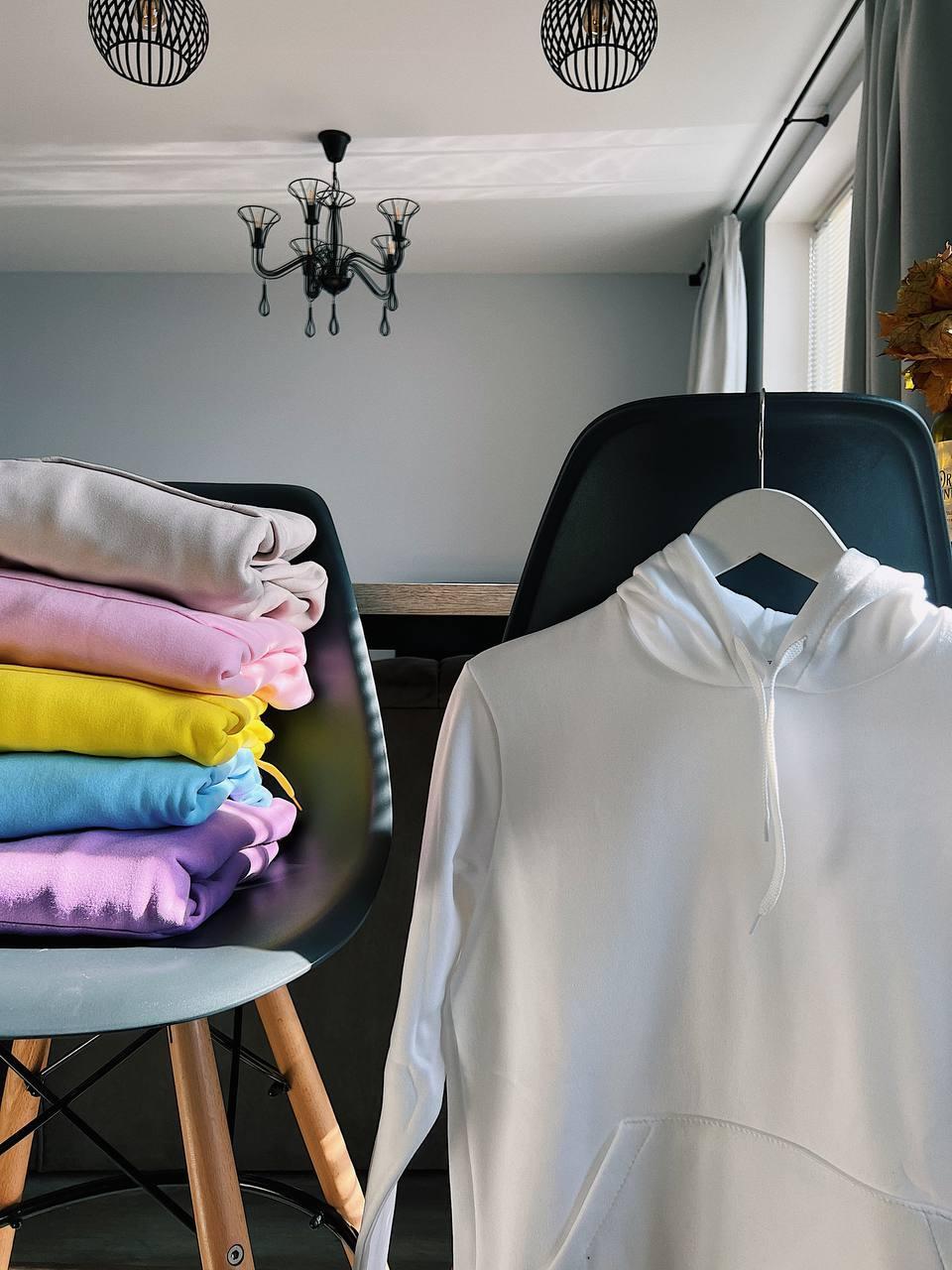 Фліс Худі Білі Baza