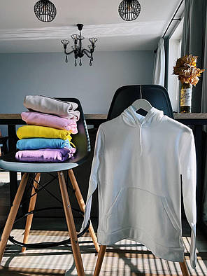 Фліс Худі Білі Baza, фото 2