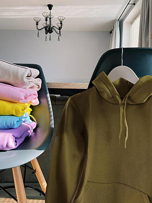 Фліс Худі Хакі Baza, фото 1