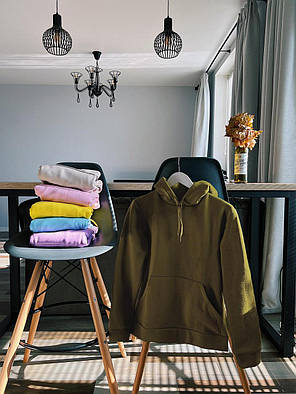 Фліс Худі Хакі Baza, фото 2