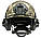Балалістичний шолом каска FAST Helmet NIJ IIIA + Тактичні навушники M31, фото 4