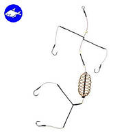 Рибальська снасть «Два коромисла» (Кормушка «Пустишка велика» 6 см)