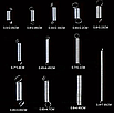 Набір пружин з різною жорсткістю 200 штук, різних діаметрів 0.5 - 0.95 см, фото 6