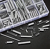 Набір пружин з різною жорсткістю 200 штук, різних діаметрів 0.5 - 0.95 см, фото 3