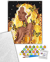 Картина за номерами  з металізованими фарбами  40х50 см АртКрафт