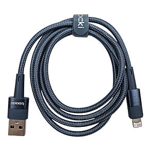 Кабель USB - Lightning TOOCKI TXCL-YS03 2.4A 1м сірий, фото 4