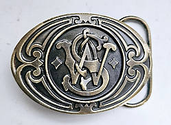 Вінтажна пряжка, бляха на ремінь Smith&Wesson