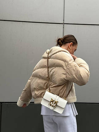 Pinko Mini Love Bag One Simply  WHITE [оригінальна коробка] 20x12x7, фото 2