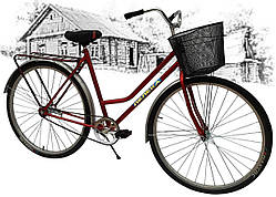 Дорожній 28 Лелека Харків (посилена спиця 3 мм) жіночий міський заводський велосипед