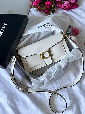 Coach Tabby Shoulder Bag MILK  [крафтова коробка] 26x14x7, фото 3