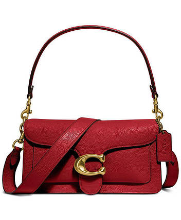 Coach Tabby Shoulder Bag Red [крафтова коробка], фото 2