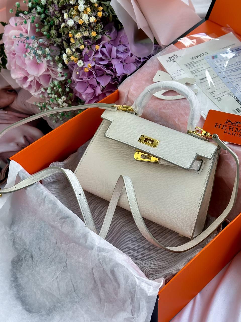 Hermès Kelly  MILK 19х13х5