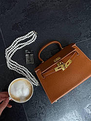 Hermès Kelly Brown 21x14x6