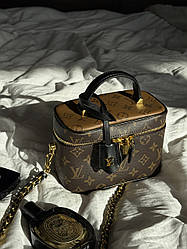 Louis Vuitton Vanity PM Bag Monogram Brown [магнітна коробка] 19x13x10