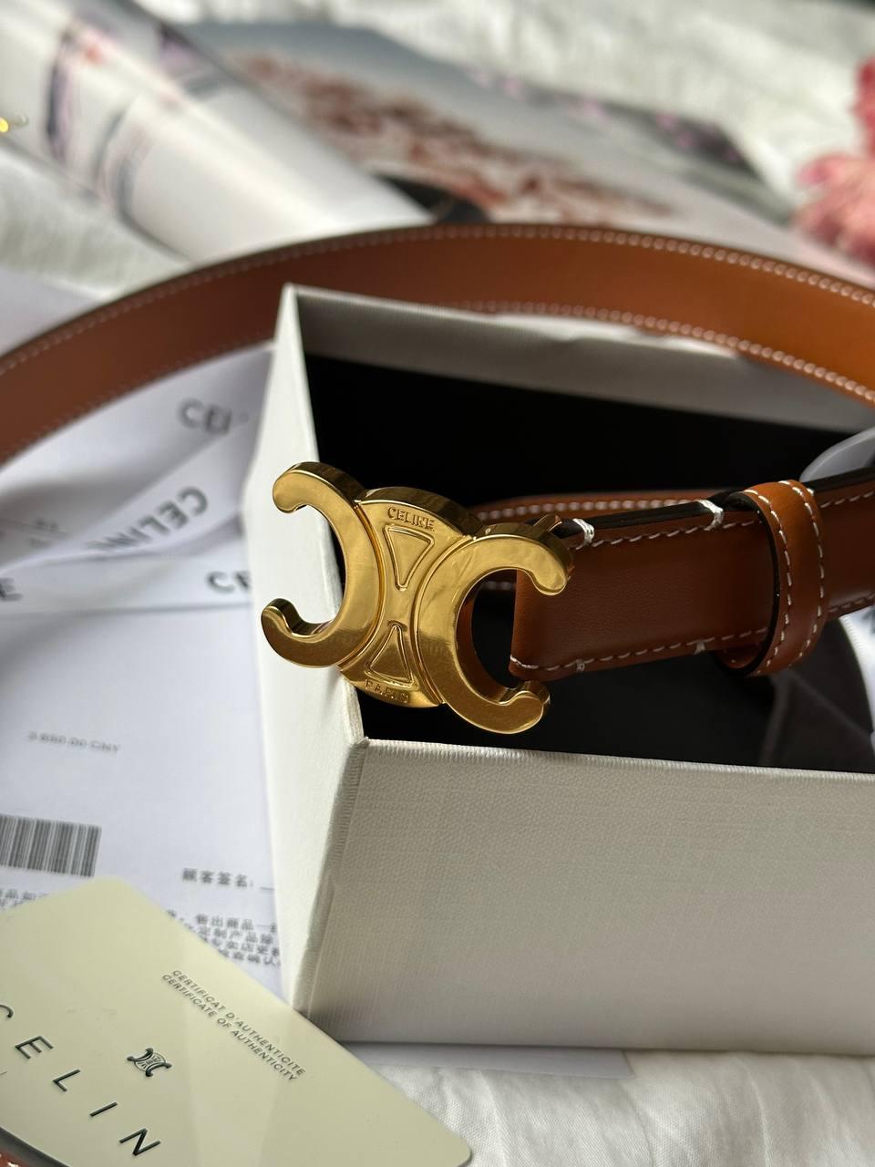 Celine Triomphe Gold 100х2,7