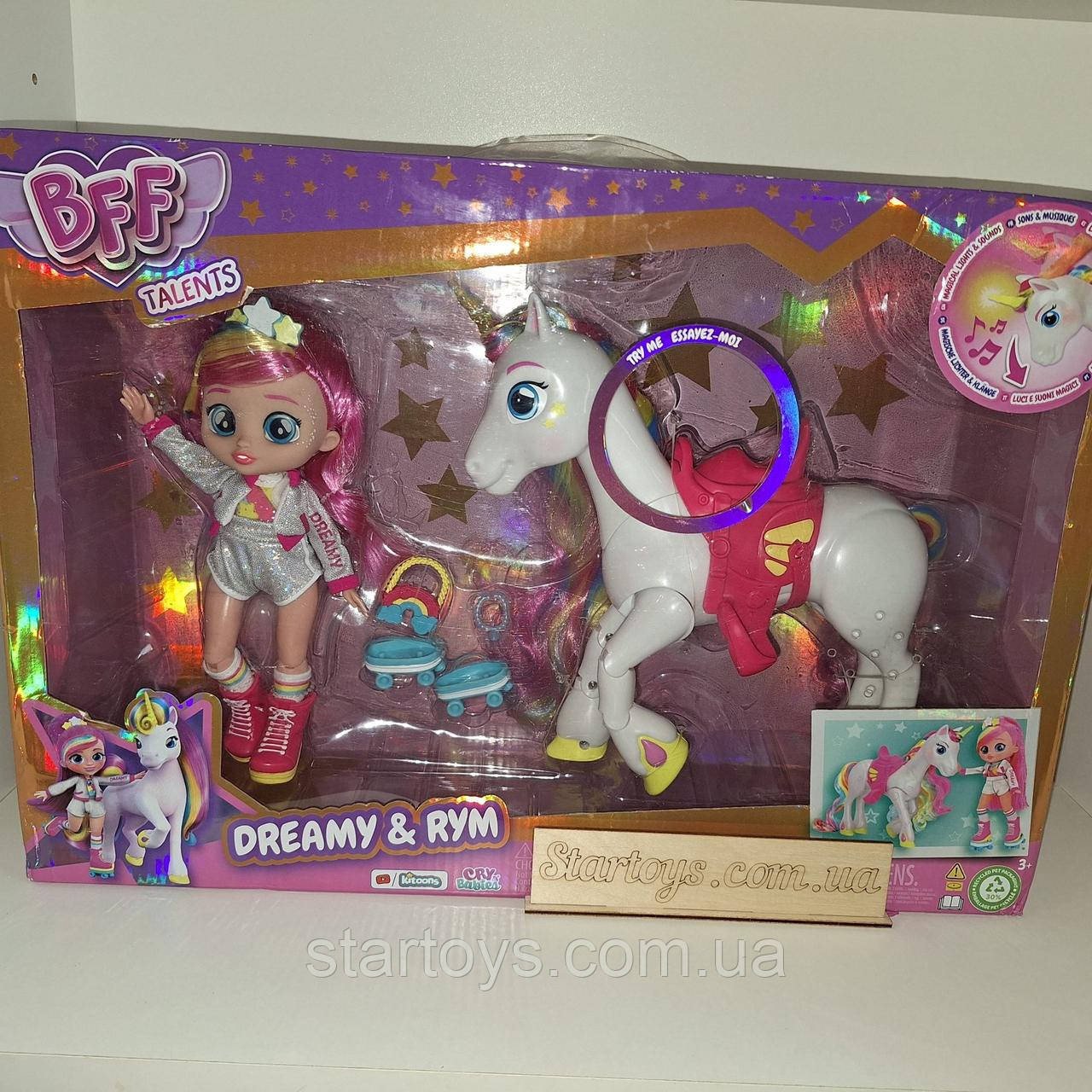 Лялька Край Бебі Дрімі Мрія з єдинорогом Римі Cry Babies BFF Dreamy Rym Fashion 87798