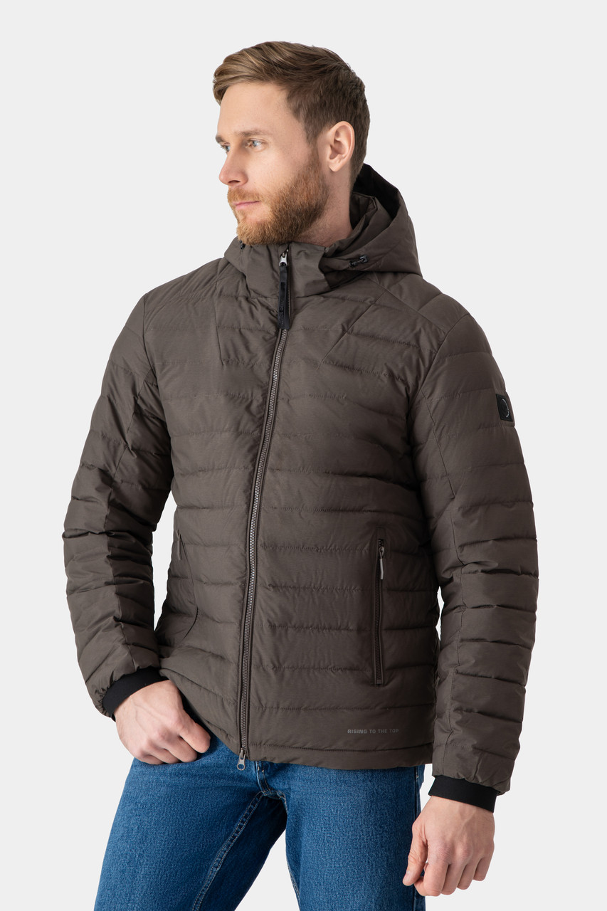 Вітровка AVECS водонепроникна весняна демісезонна куртка колір графіт 50378 94