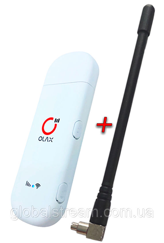 Мобільний модем 4G LTE 3G Wi-Fi роутер Olax F90 USB + антена (KS,VD, Life) MiMo