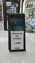 Смартфон Samsung Galaxy A51 4/128 GB, чорний, б/в, фото 2