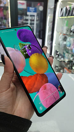 Смартфон Samsung Galaxy A51 4/128 GB, чорний, б/в, фото 1