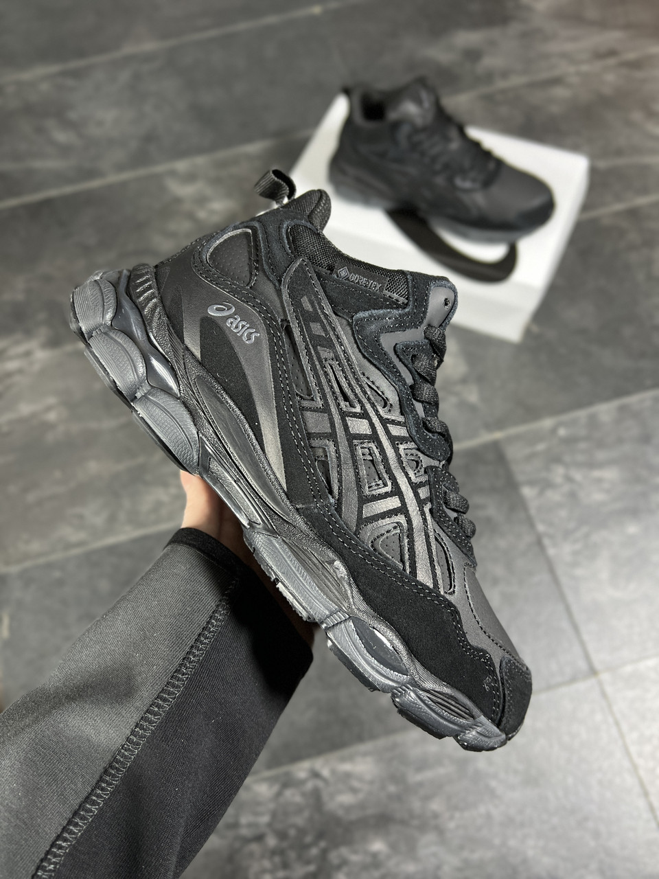 Asics Gel NYC Black Fur