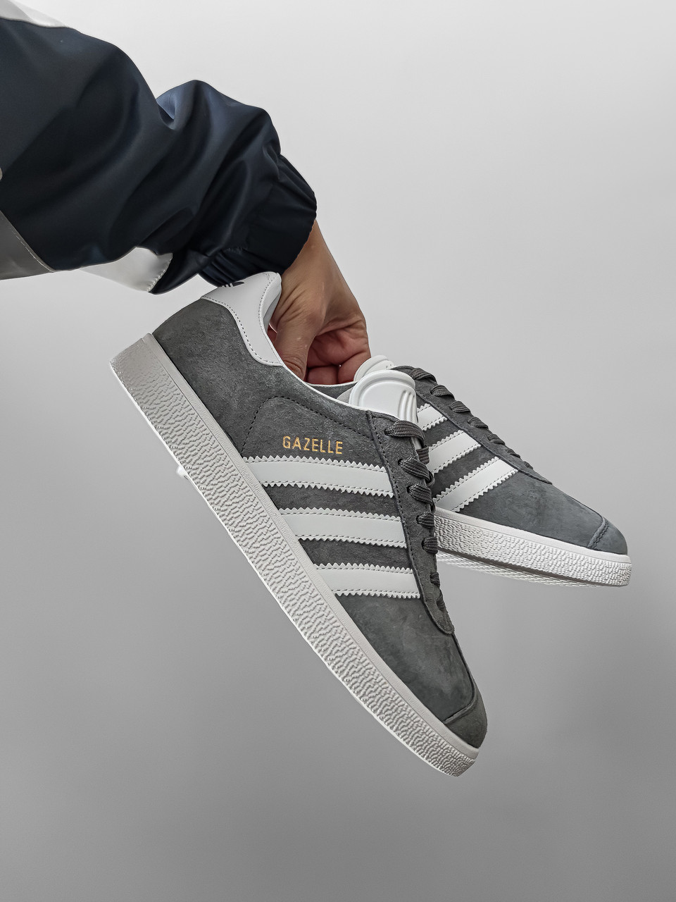 Adidas Gazelle Gray/White 36