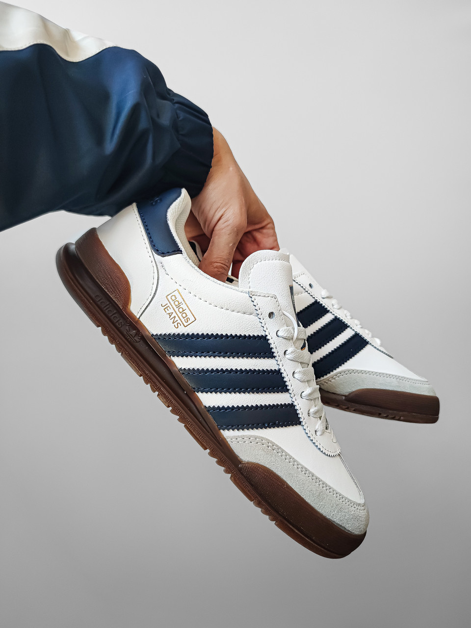 Adidas Jeans White/Blue 42