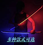 Катана Клинок, що розсікає демонів Танджиро Demon Slayer Tanjiro 103 см декоративна з підсвічуванням, фото 5