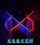 Катана Клинок, що розсікає демонів Танджиро Demon Slayer Tanjiro 103 см декоративна з підсвічуванням, фото 6