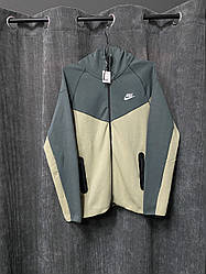 Зіп кофта Nike TECH Fleece Olive