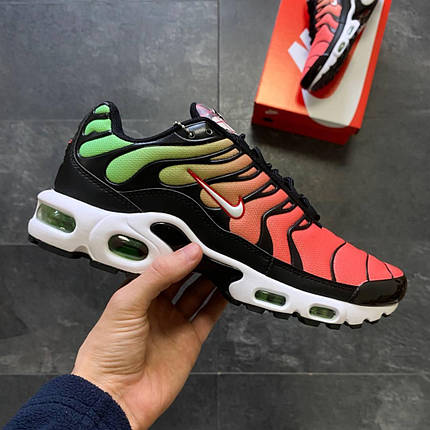 Nike Air Max Plus Gs Green Strike Flash Crimson, фото 1
